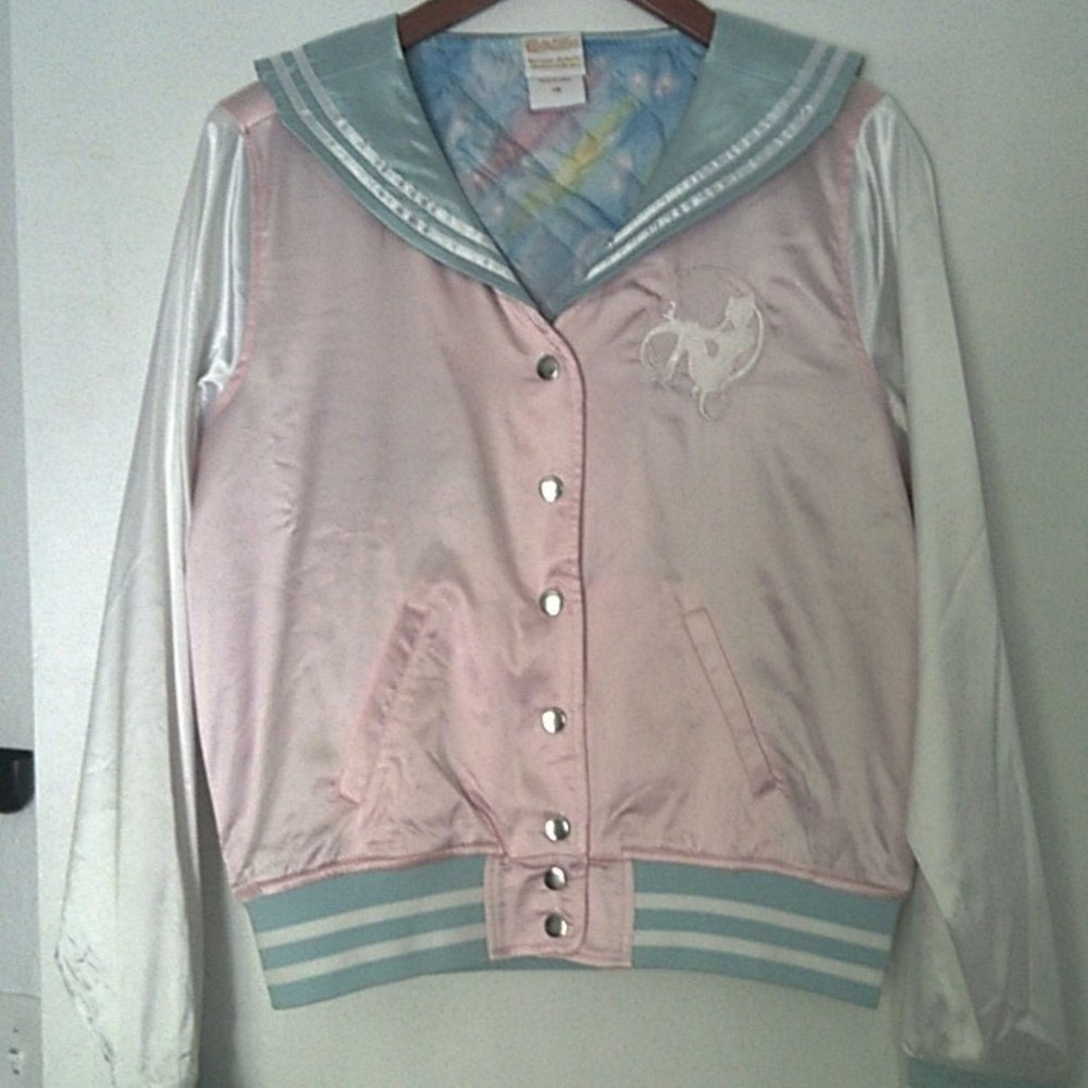 Sailor Moon Bombers jacket pink and blue size SM